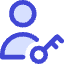 User Account Passkey Icon from Core Duo Set