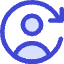 User Arrows Account Switch Icon from Core Duo Set