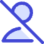 User Off Icon from Core Duo Set