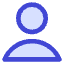 User Single Neutral Icon from Core Duo Set
