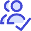 Users Group Check Icon from Core Duo Set