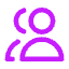 Users Group Solo Icon from Core Neon Set