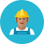 Construction Worker 4 Icon from Kameleon Colors - Free Set