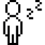 User Sleep Icon from Pixel - Free Set