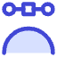 Round Anchor Point Icon from Core Duo Set