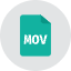 Mov File Icon from Kameleon Colors Set
