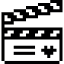 Video Movies Set Equipment Icon from Pixel - Free Set