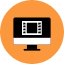 Movie Computer Icon from Kameleon Pop Set