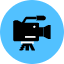 Video Camera 2 Icon from Kameleon Pop Set