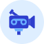 Video Camera Icon from Kameleon Duo Set