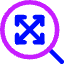 Zoom To Extents Icon from Core Neon Set