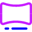 Ar Curve Screen Icon from Core Neon Set
