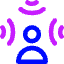 Spatial Audio Icon from Core Neon Set