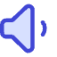 Volume Level Low Icon from Core Duo Set