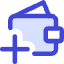 Wallet Add Plus Icon from Core Duo Set
