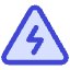 Dangerous Zone Sign Icon from Core Duo Set