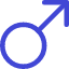 Man Symbol Icon from Core Duo Set
