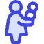 Signage Priority Infant Woman Icon from Core Duo Set