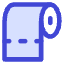 Toilet Paper Icon from Core Duo Set