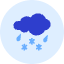Snow Rain Icon from Kameleon Duo Set