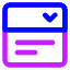 Drop Down List Icon from Core Neon Set