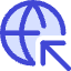 Globe Browser Click Captive Portal Icon from Core Duo Set