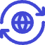 Globe Network Sync Icon from Core Duo Set