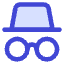 Incognito Mode Icon from Core Duo Set