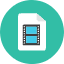 Movie File 3 Icon from Kameleon Colors - Free Set
