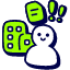 Office Work Icon from Stickies Duo Set