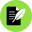 Quill Paper Icon from Kameleon Pop - Free Set