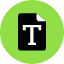 Text File Icon from Kameleon Pop - Free Set