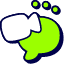 Video Conversation Icon from Stickies Duo Set