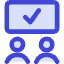 Group Meeting Approval Icon from Core Duo Set