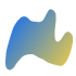 Organic Shape Abstract 19 Element from Gradient Shapes Set