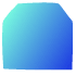 Organic Shape Abstract 29 Element from Gradient Shapes Set