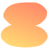 Organic Shape Abstract 5 Element from Gradient Shapes Set