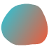 Organic Shape Circle 1 Element from Gradient Shapes Set