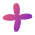 Organic Shape Flower 5 Element from Gradient Shapes Set