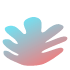 Organic Shape Leaves 9 Element from Gradient Shapes Set