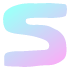 Organic Shape Line 7 Element from Gradient Shapes Set