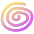 Organic Shape Spiral 2 Element from Gradient Shapes Set