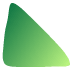 Organic Shape Triangle 1 Element from Gradient Shapes Set