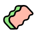Abstract Meat Element from Retro Shapes Set
