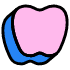 Apple Element from Retro Shapes Set