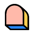 Arch Window Element from Retro Shapes Set