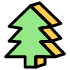Christmas Tree element - Free transparent PNG, SVG. No Sign up needed.