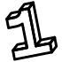 Number 1 One element - Free transparent PNG, SVG. No Sign up needed.