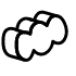 Pea Cloud element - Free transparent PNG, SVG. No Sign up needed.