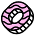 Abstract Ring Element from Retro Shapes Set